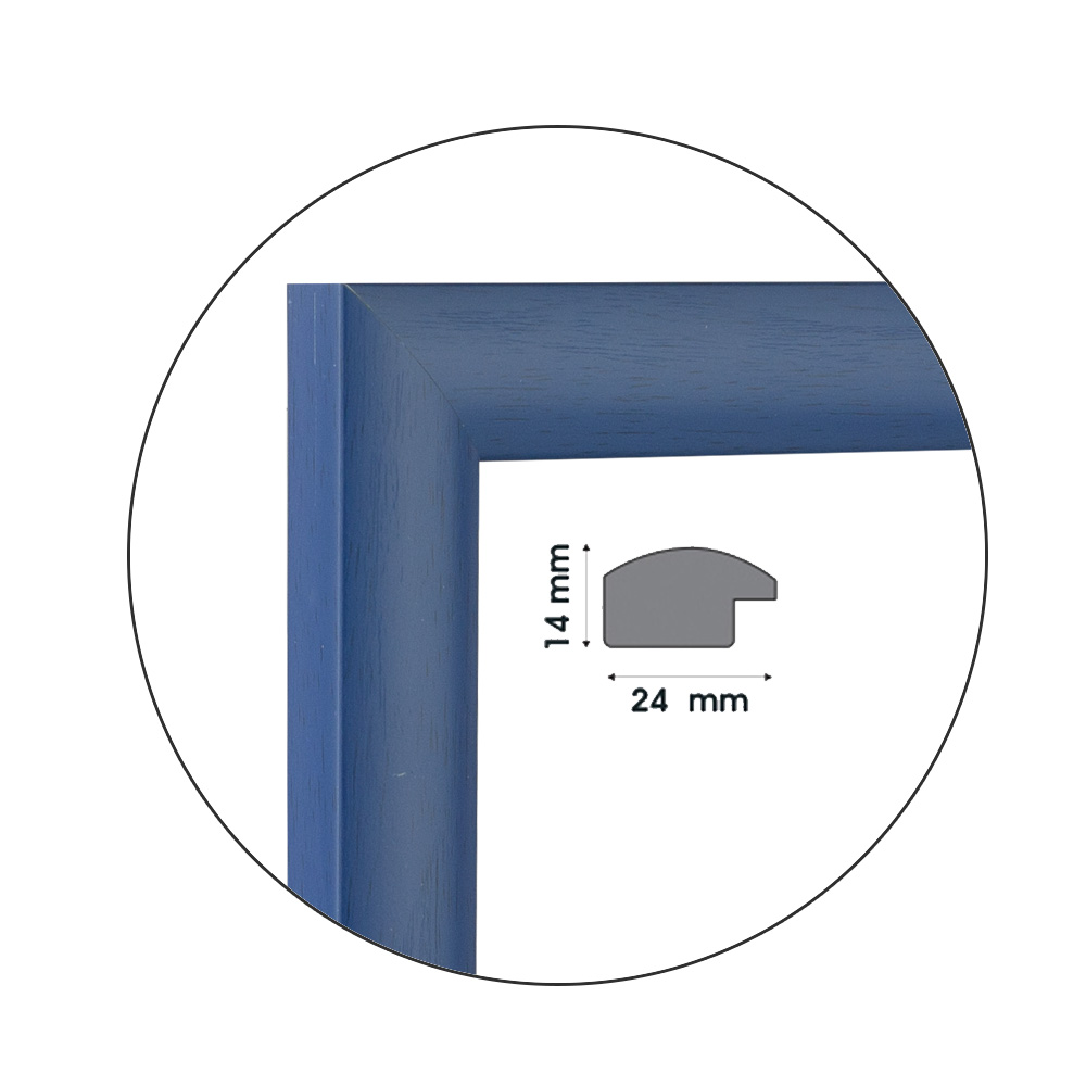Рамка Blu Dark | 2.2см